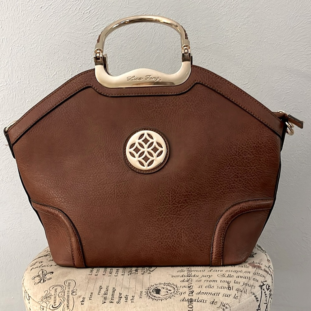 Lisa Fang Brown Leather Bag